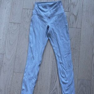 ght Blue Lululemon Align Leggings size 4.